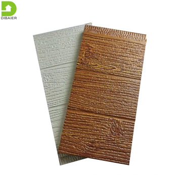 16mm pu panel metal carved sandwich panels/environmental protection and energy-saving wall insulation materials